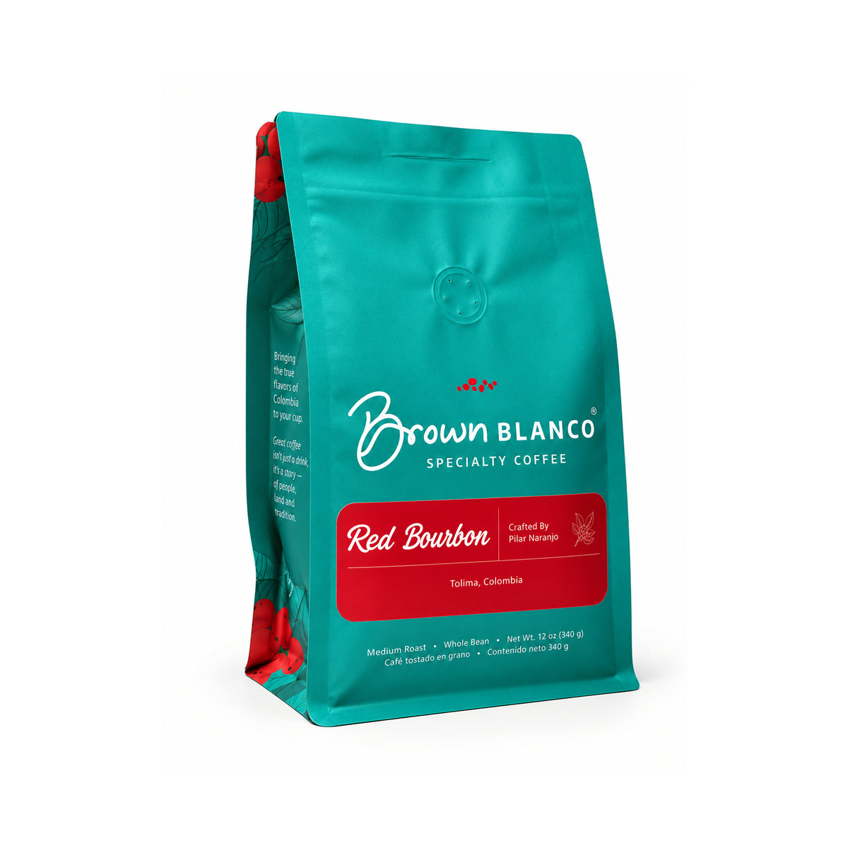 La Soñada Red Bourbon Colombian coffee, 12oz whole bean bag